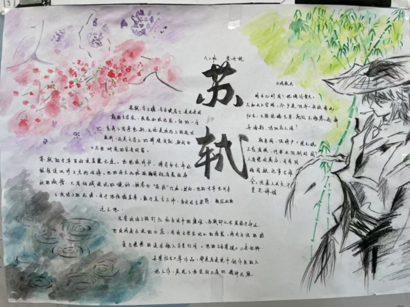 致敬大師，創(chuàng)意手抄報(bào) (10)