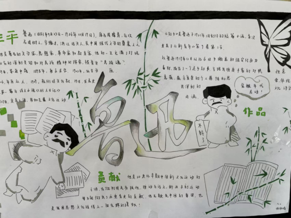 致敬大師，創(chuàng)意手抄報(bào) (12)