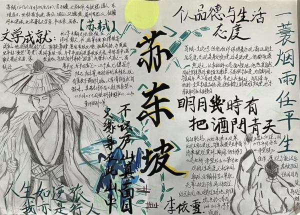 致敬大師，創(chuàng)意手抄報(bào) (17)